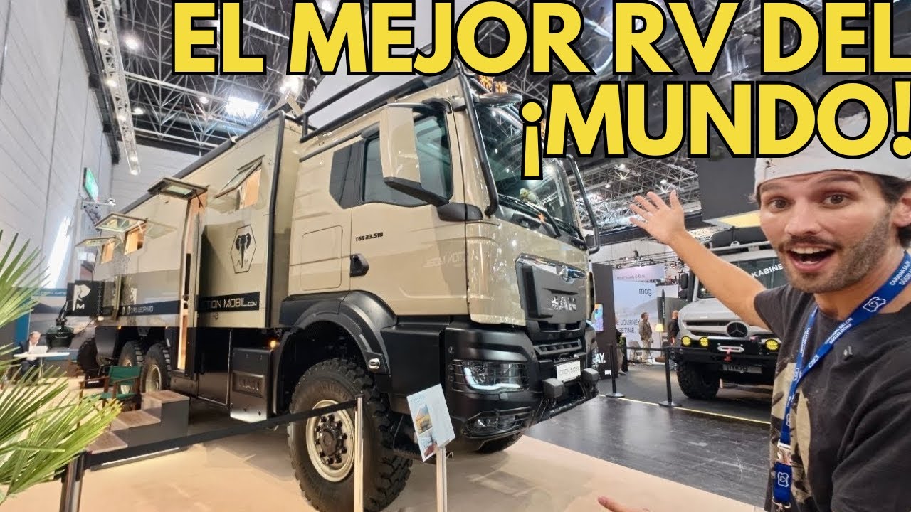 ¡Si este RV no te IMPRESIONA, ninguno lo hará! Autocaravanas personalizadas Action Mobil 2026