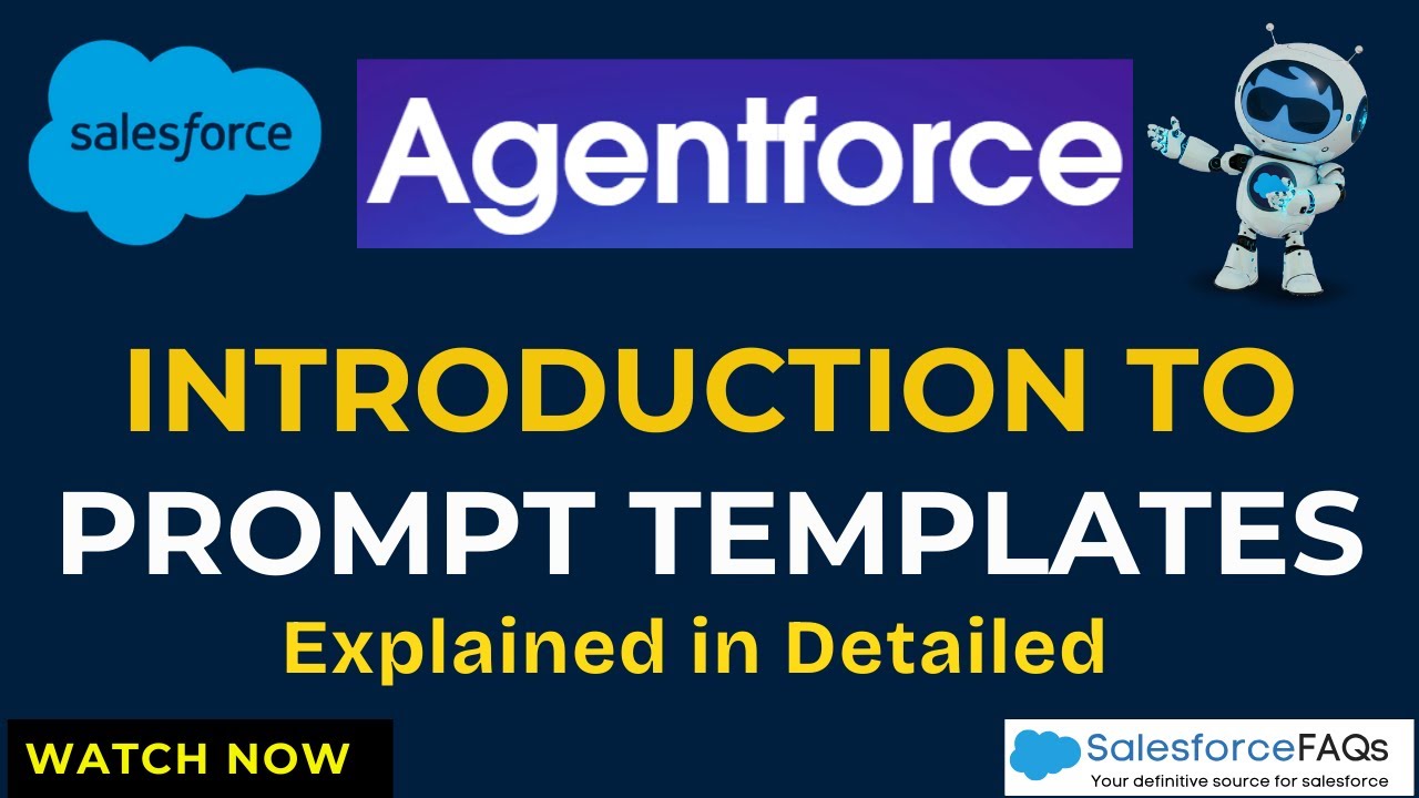 Шаблоны и конструкторы подсказок в Salesforce Agentforce | Полное руководство для начинающих