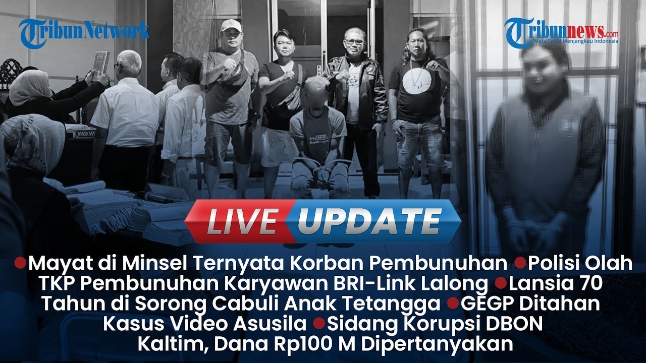 Lansia 70 Tahun di Sorong Setubuhi Anak Tetangga | Update • SIANG | Kamis, 19 Februari 2026