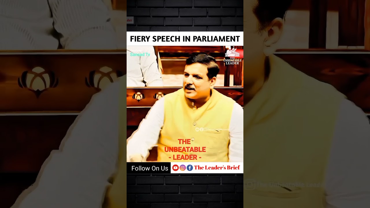 Sanjay Singh || Fiery Speech In Parliament || The Unbeatable Leader. #sanjaysingh #loksabha