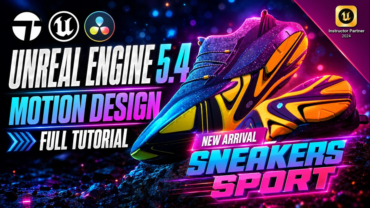 Unreal Engine Motion Design ~ Презентация продукта (полное руководство)