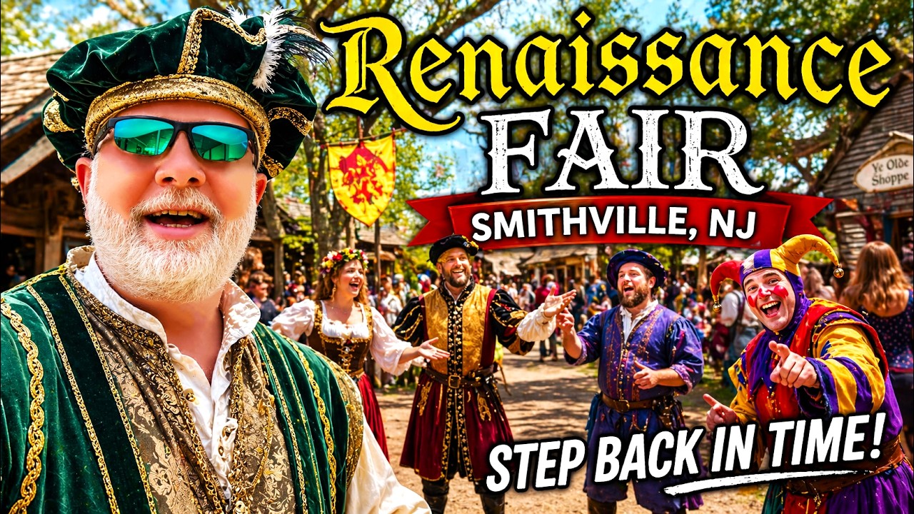 🟡 I LEFT ATLANTIC CITY&hellip; and Found THIS! 🏰 Smithville Renaissance Fair!  A Great Unexpected Day Trip!