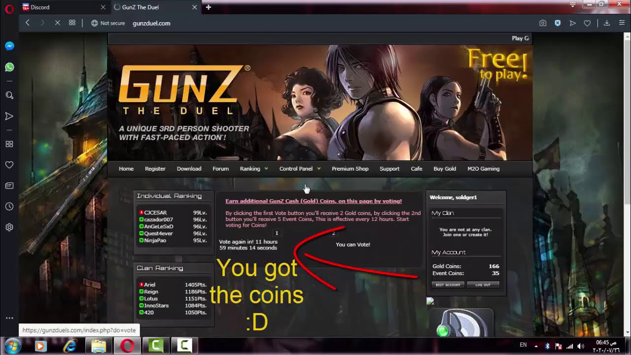 GunZ: The Duel (2020-2021) | How to register and login in GunZ website | Soldger1 M2O Gunz|