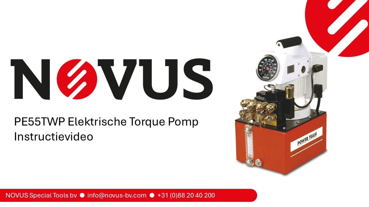 NOVUS PE55TWP instructievideo [NL]
