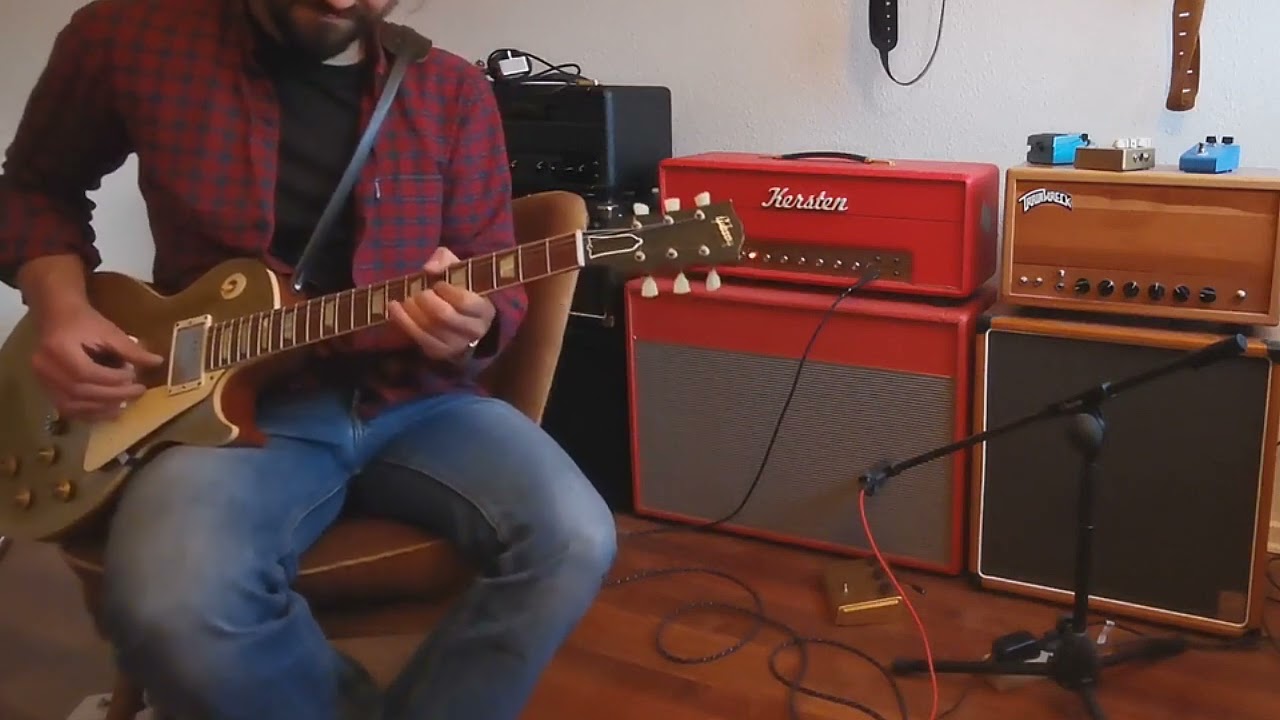 Gibson Les Paul Gold Top R7 + Plexi + Looper