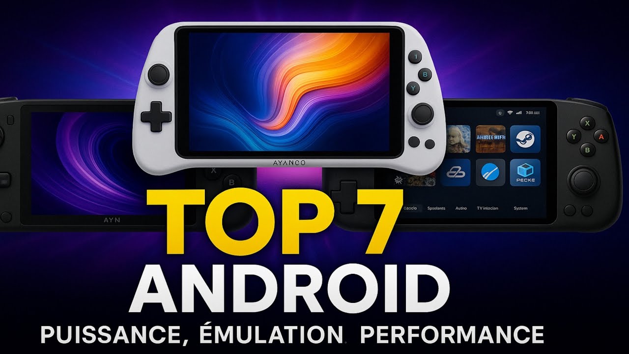 TOP 7 des meilleures consoles Android 2025 ! 🔥 La #1 &eacute;crase toute la concurrence