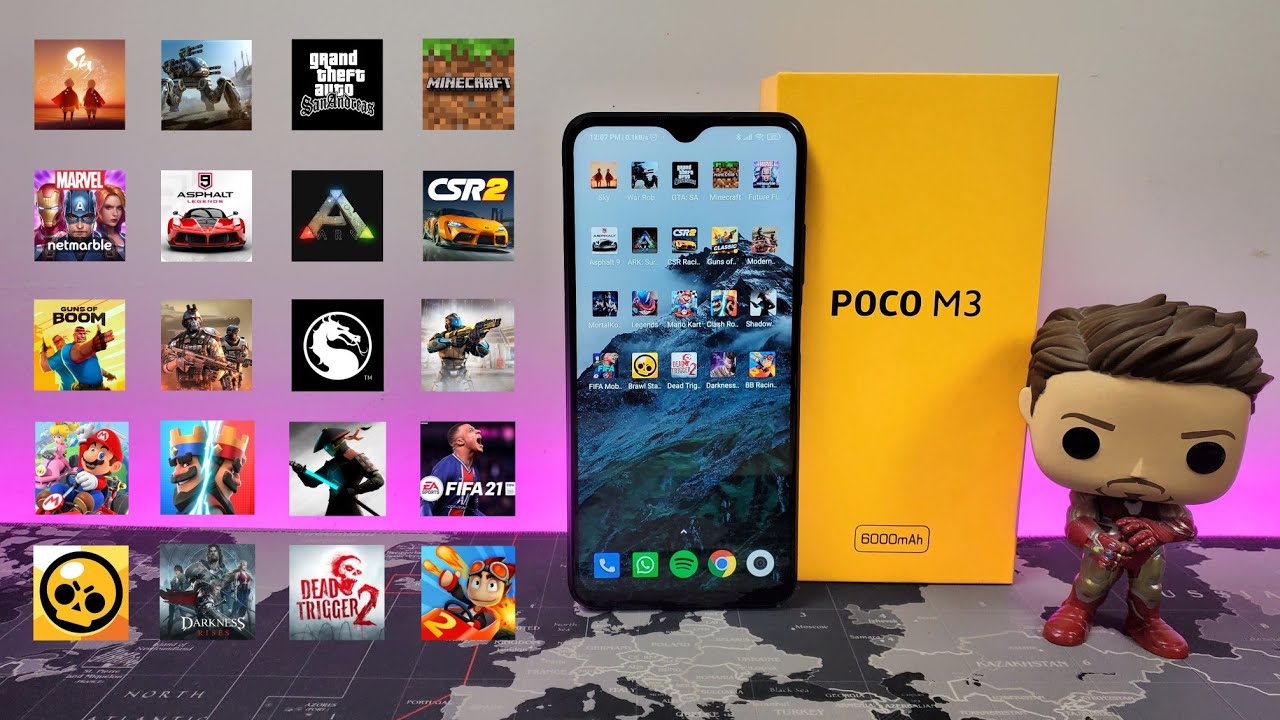 🎮 Probando 20 Juegos En El POCO M3 🕹️ 2022