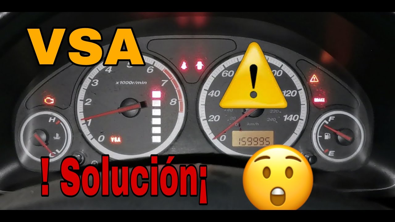 Se enciende Luz VSA Y triángulo de Emergencia.  No acelera, Honda Crv 😱 *Solución*