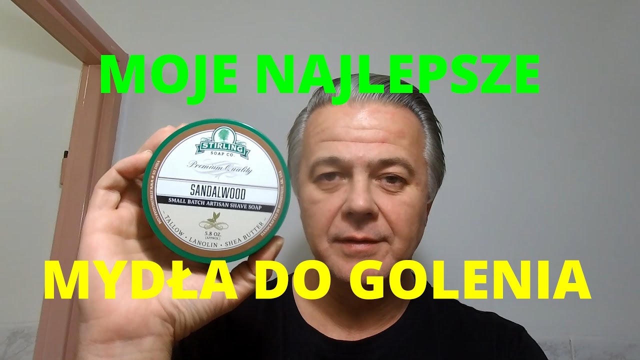 #4 moje ulubione mydła - STIRLING SANDALWOOD i MERKUR PROGRESS STANDARD