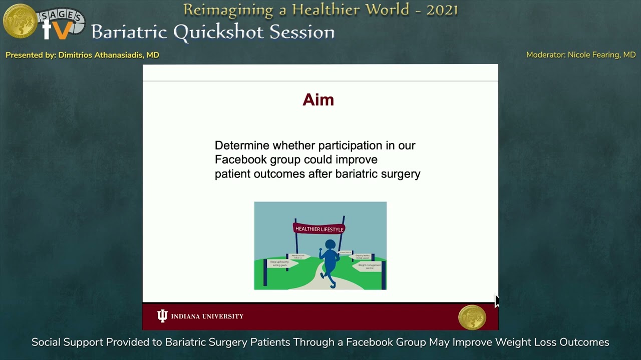Social Support Provided to Bariatric Surgery Patients Through a Facebook Group May Improve Weigh...
