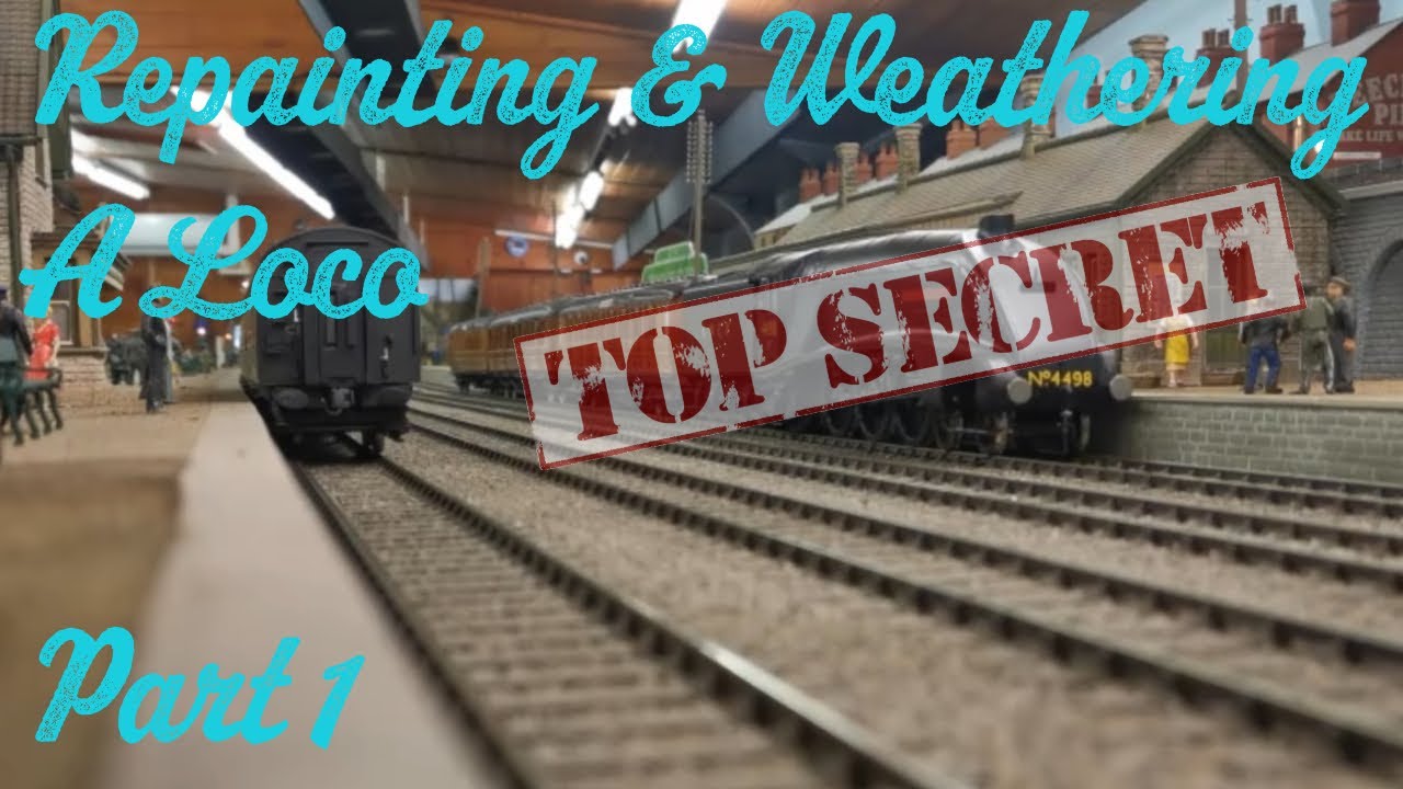 Painting and Weathering a Class A4 Locomotive in O Gauge. Part 1