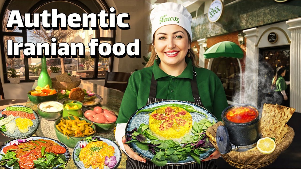 “Must-Try Authentic Iranian Food: Dizi & Sangak Bread!”famous kebab 🍢