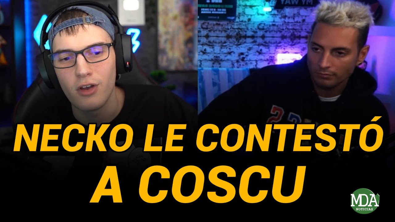NECKO le RESPONDIÓ a COSCU tras decirle “RANCIO”