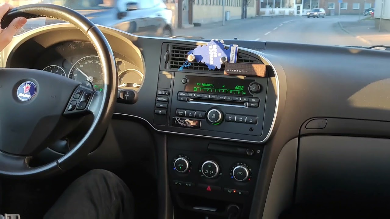 2007 Saab 9-3 early morning pov drive