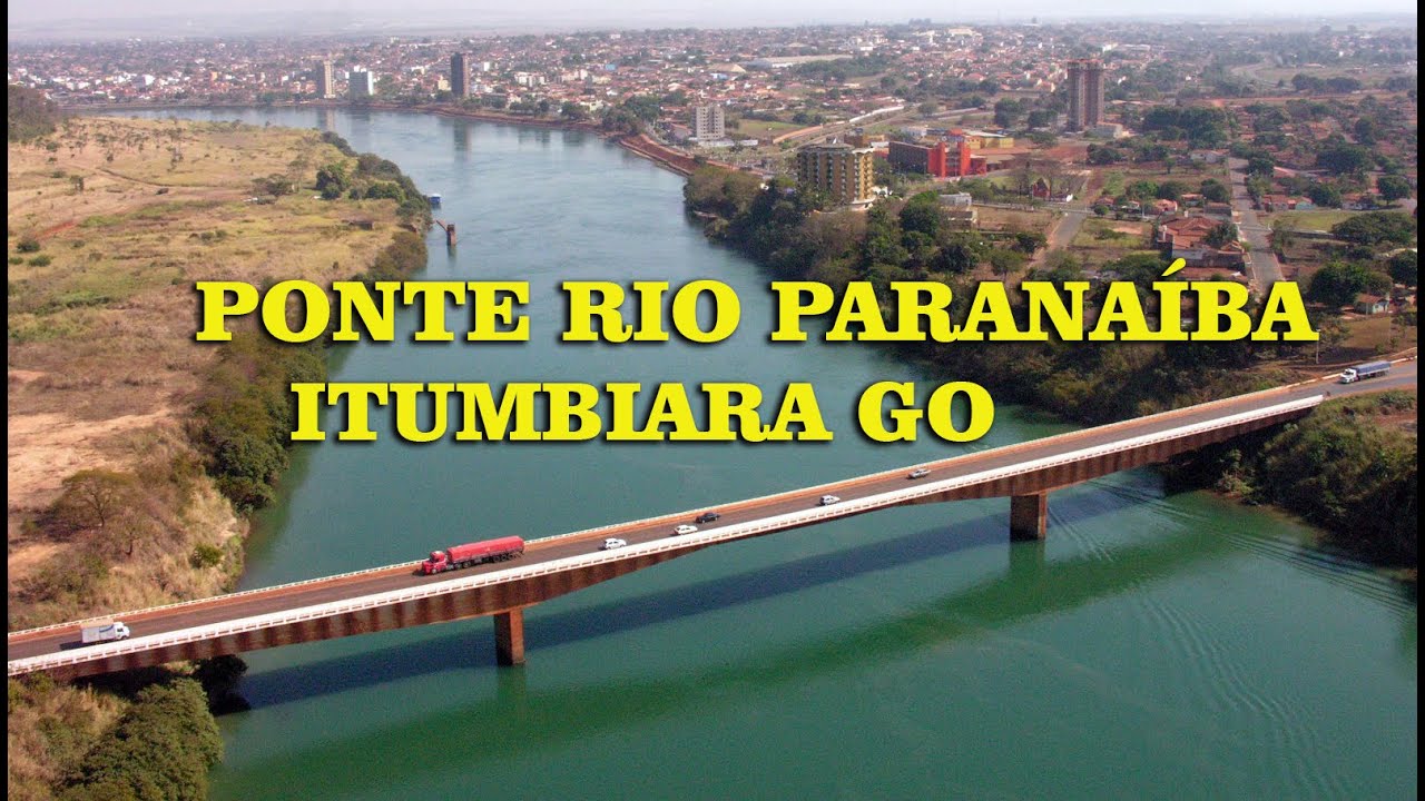 PONTE DIVISA MINAS COM GOIÁS   PONTE DO RIO PARANAÍBA