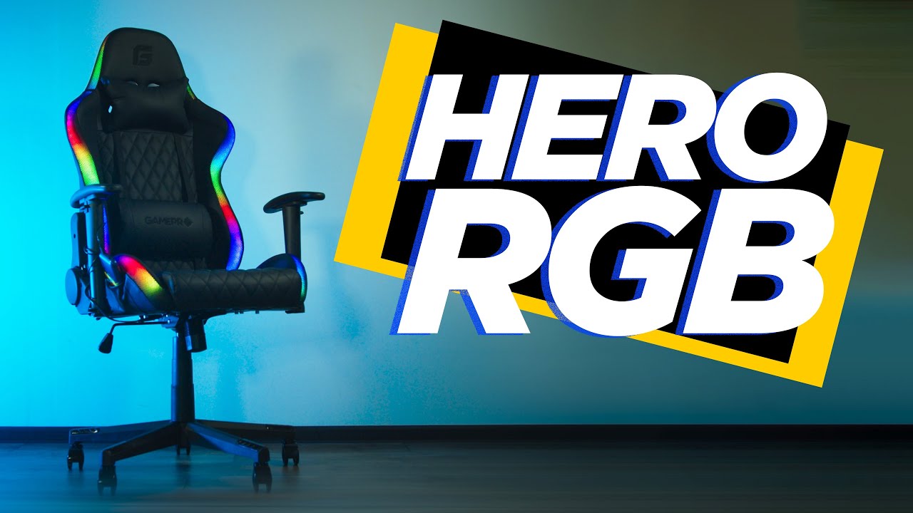 💺 Огляд геймерського крісла GamePro Hero RGB: Так, з підсвіткою!