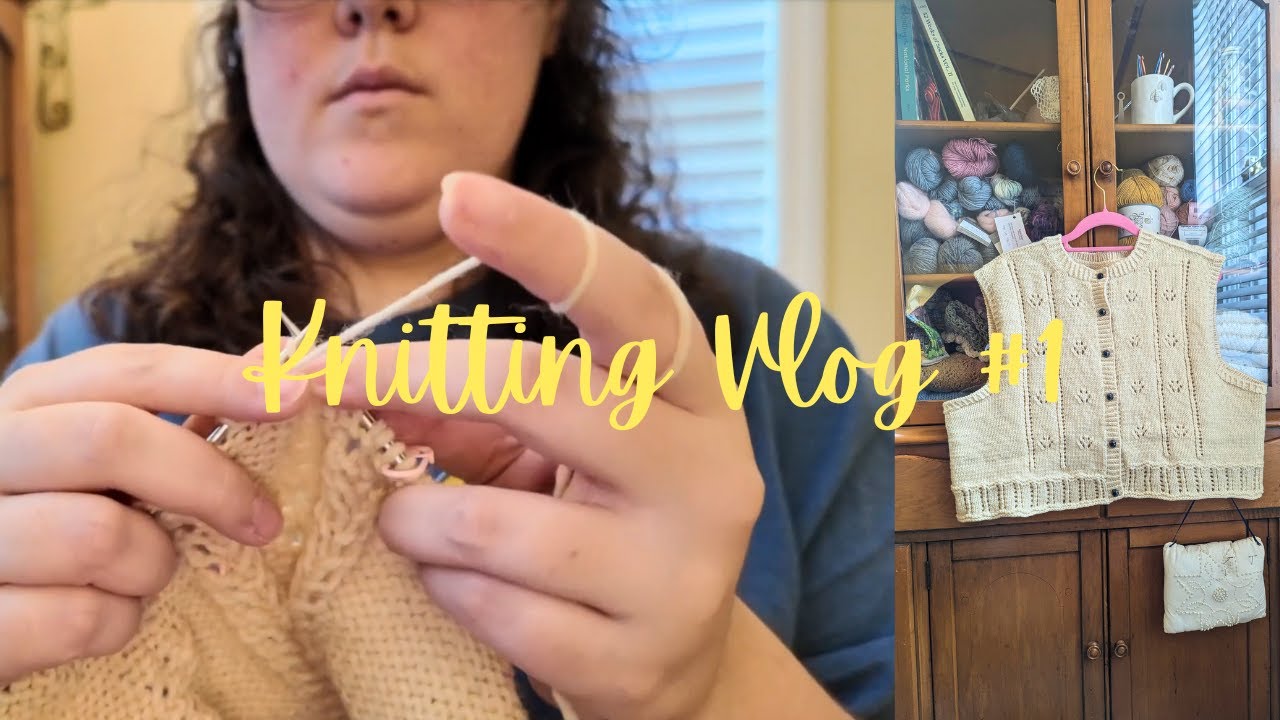 Let's make the Vilma Top! Knitting Vlog #1