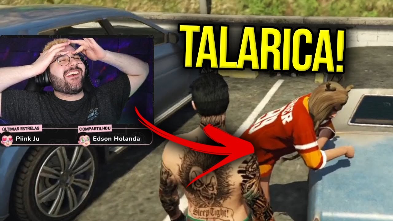 Batata reage talarica dando em cima do Coringa no Complexo! - Park Tiffany GTA RP