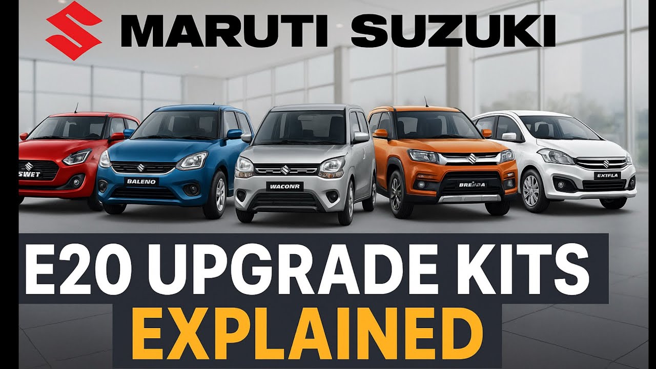 🚗 Maruti Suzuki to Offer E20 Upgrade Kits | Cost, Models & Compatibility Explained 🔥