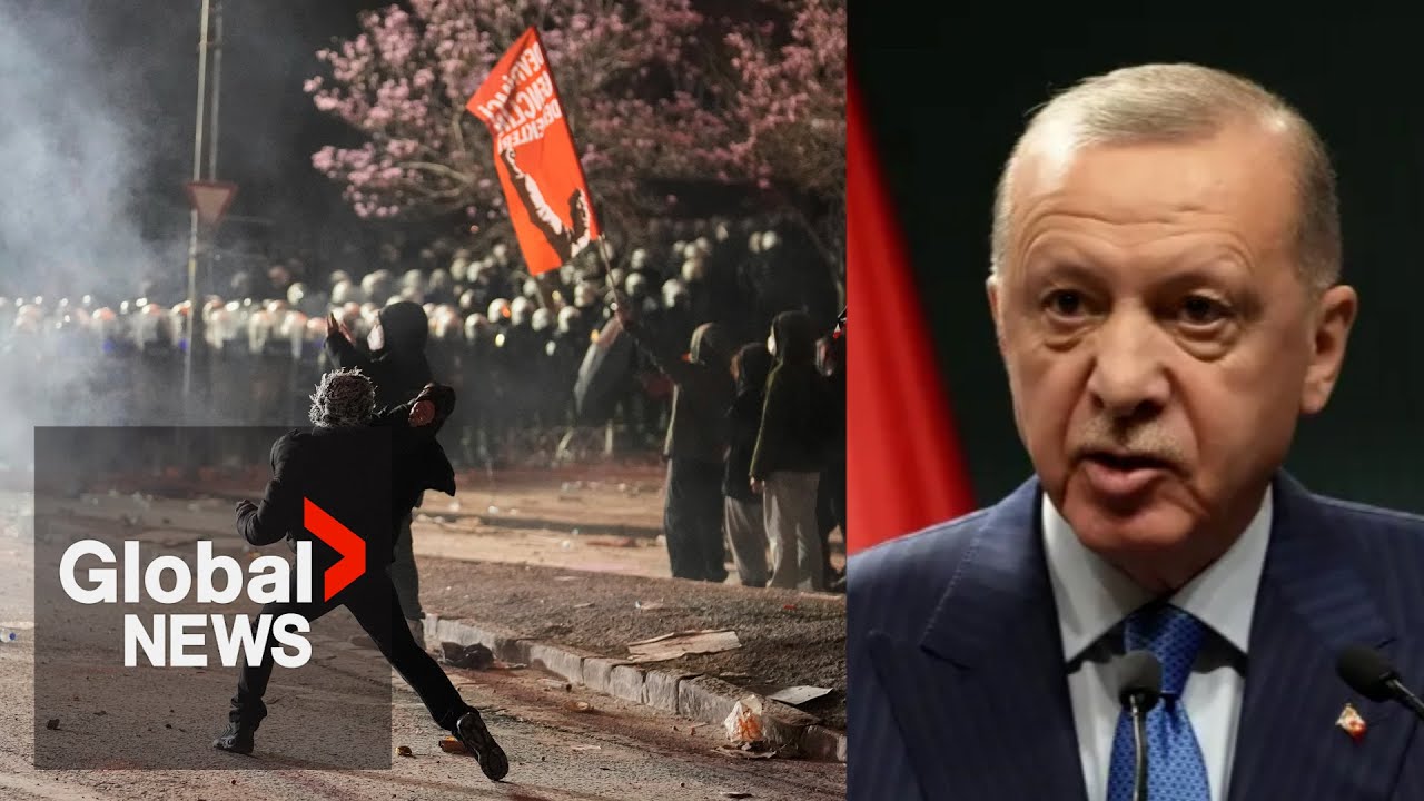 Turkey protests: Erdogan says opposition engaged in &ldquo;street terrorism&rdquo; as hundreds arrested