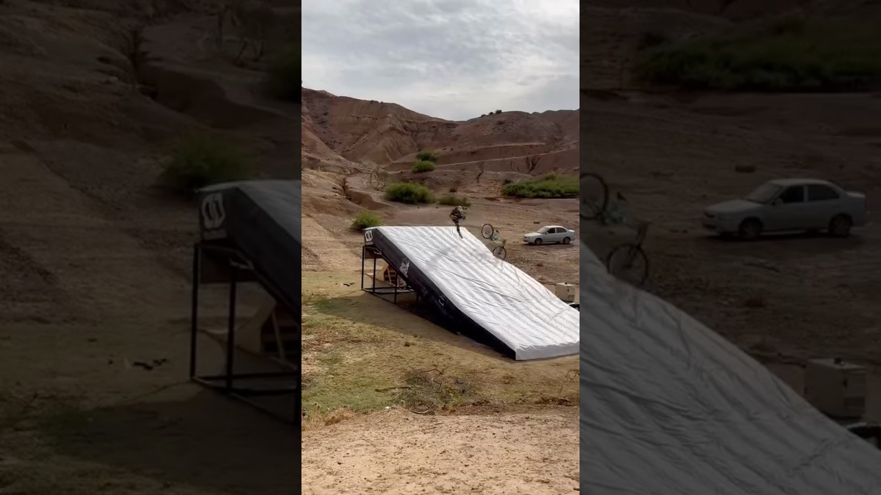 Well&hellip; safe to say gravity works AND so does the airbag. #fail #ddairbags #mtb #bmx #airbaglanding