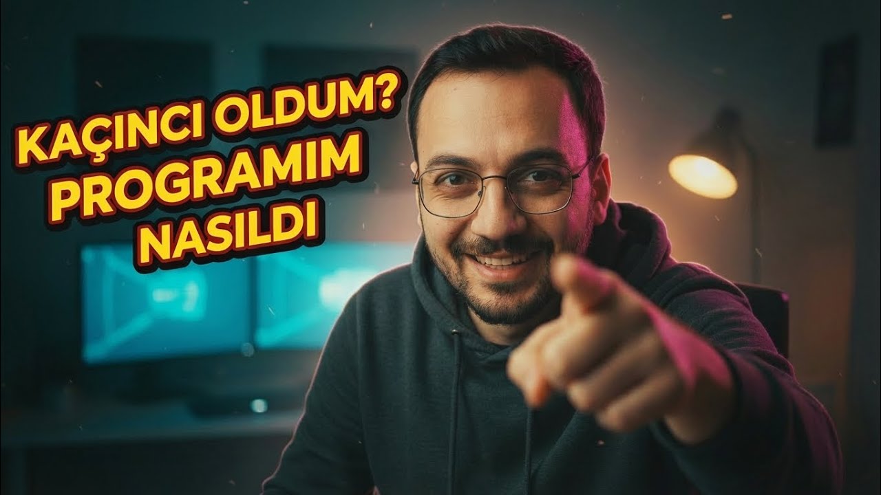 Geçen Sene Kaçıncı Oldum? Çalışma Programımı Açık Açık Anlatıyorum
