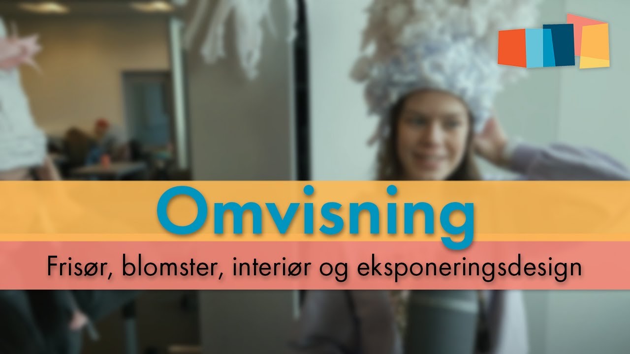 Omvisning Frisør, blomster, interiør og eksponeringsdesign