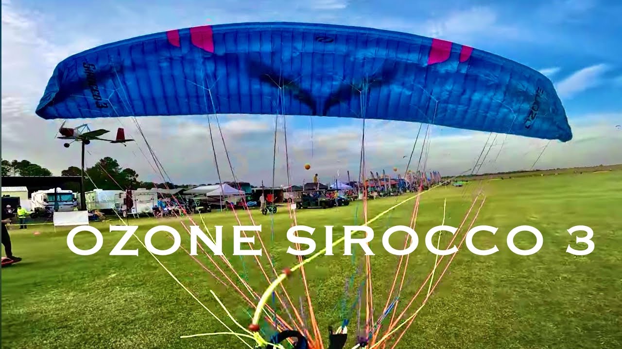 Ozone Sirocco 3 Test Flight