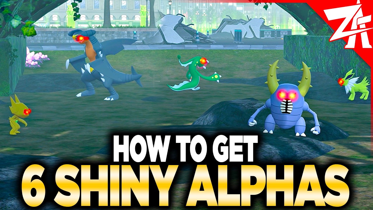 How to Get 6 Shiny Alpha Pokemon at ONCE! (V1.0 - 1.0.3 Only)