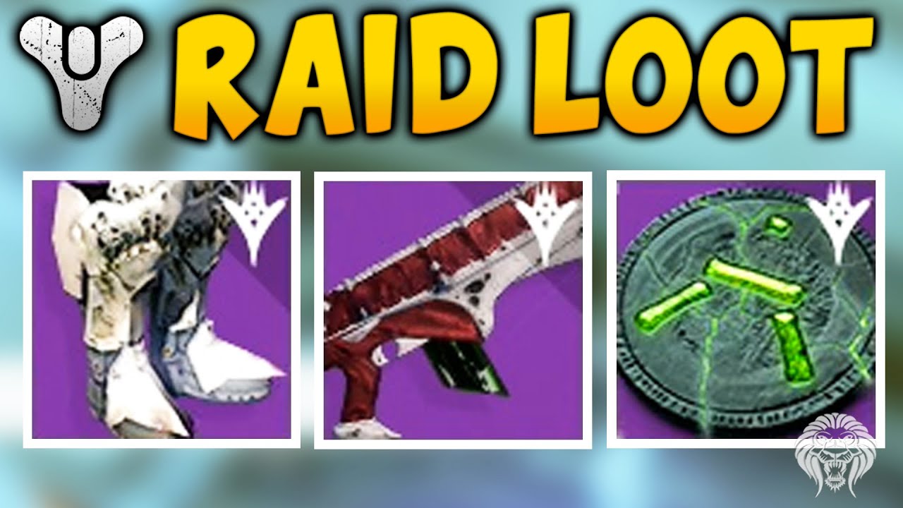 Destiny: KINGS FALL RAID LOOT! My First Titan Run - Raid Weapons & Armor (Kings Fall Loot Rewards)