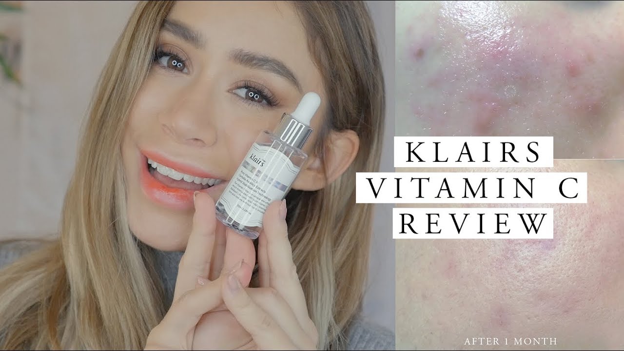 KLAIRS FRESHLY JUICED VITAMIN DROP REVIEW | Korean Vitamin C Serum
