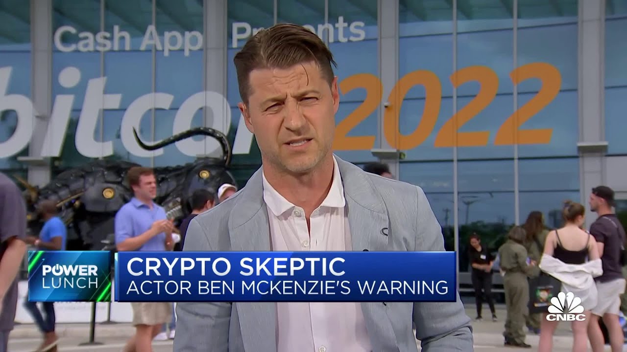 I'm somewhat skeptical of cryptocurrency: Actor and crypto critic Ben McKenzie