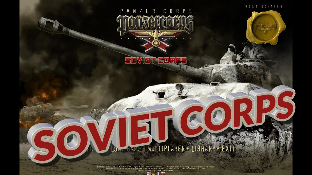 Panzer Corps | Soviet Corps 01- Khalkin Gol; Zhukov Difficulty