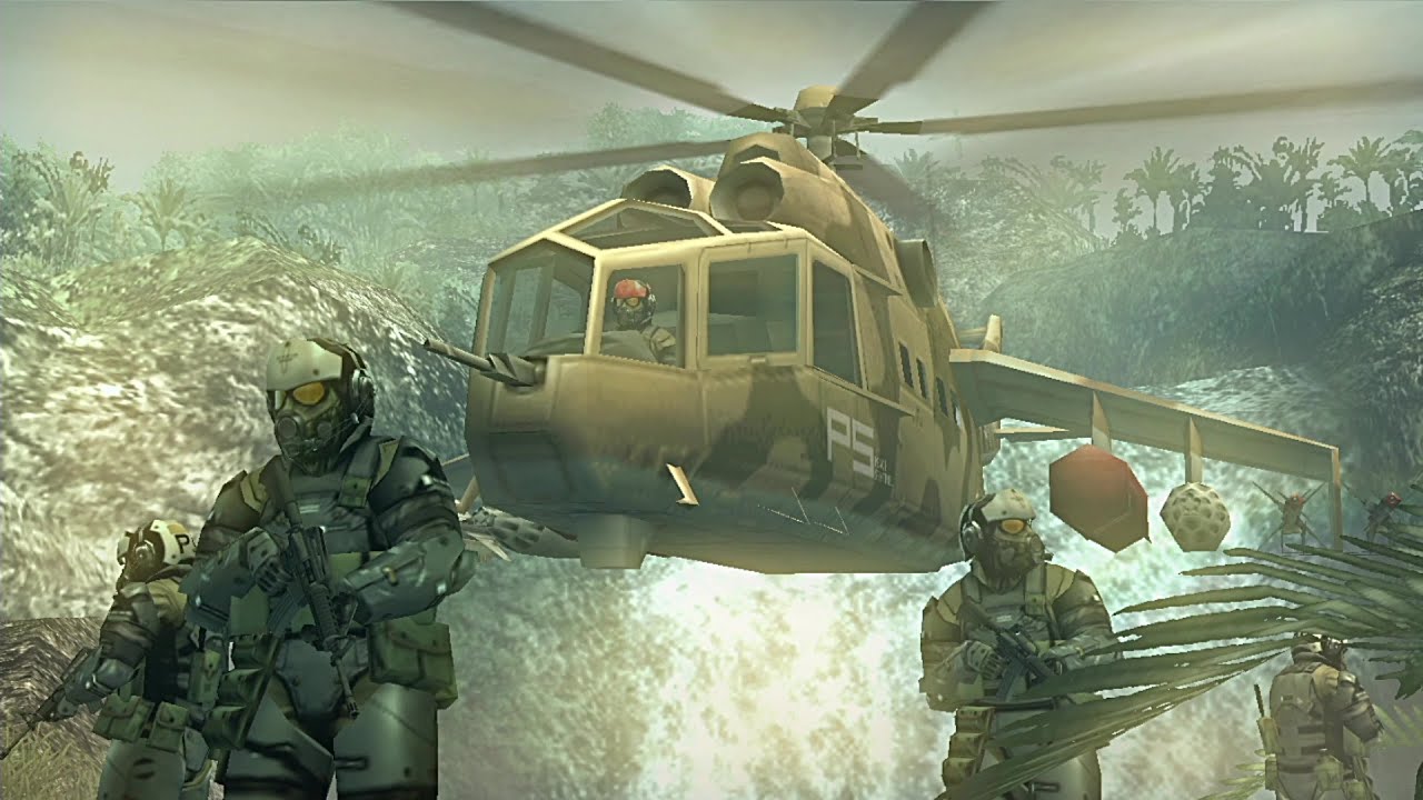 メタルギアソリッド ピースウォーカー HD ミッション12 対戦闘ヘリ戦:Mi-24A 「Attack Chopper Battle: MI-24A」