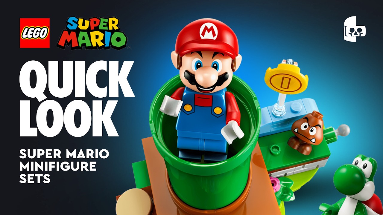 Первый взгляд на наборы LEGO Super Mario с минифигурками 2027 года