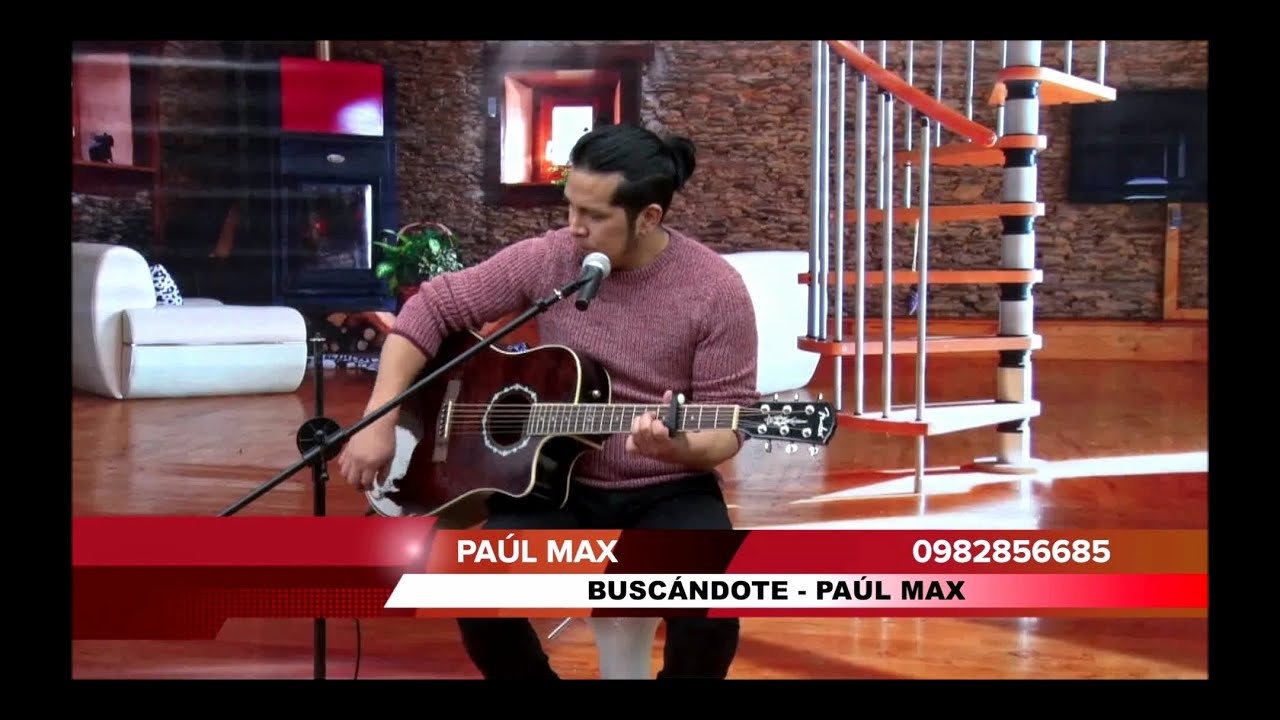 Buscándote - Paul Max 🔴 (((En Vivo)))