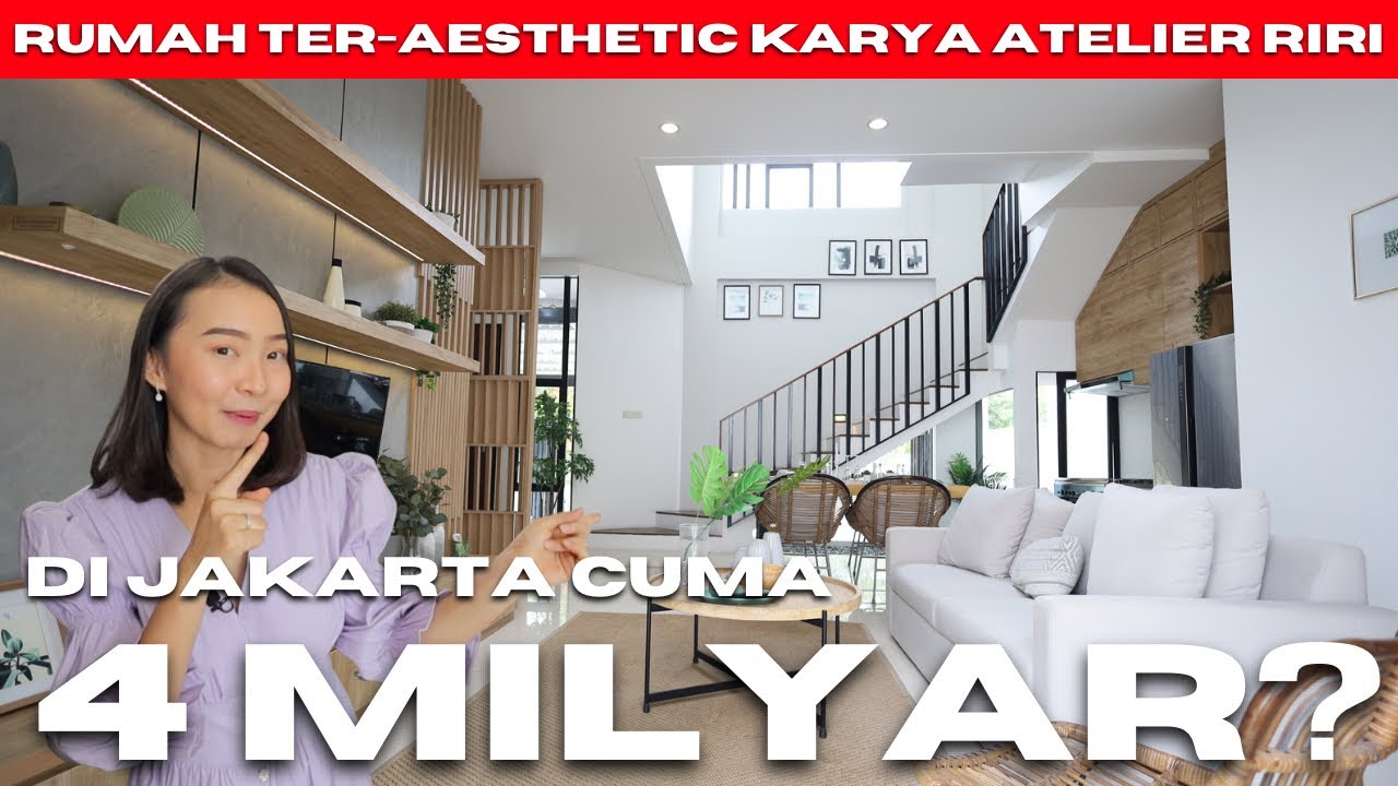 RUMAH DENGAN ARSITEK TERBAIK DI JAKARTA TIMUR - JURA METLAND