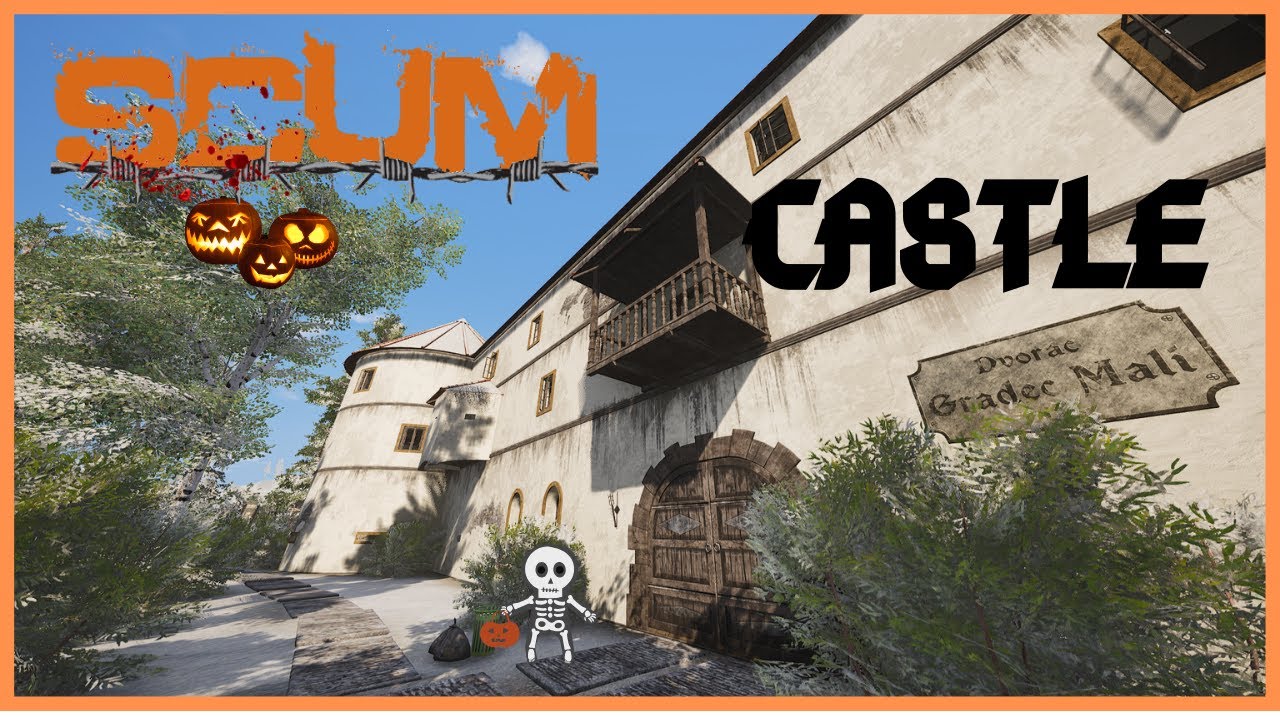 SCUM: New Castle Location - Drone Fly Through
