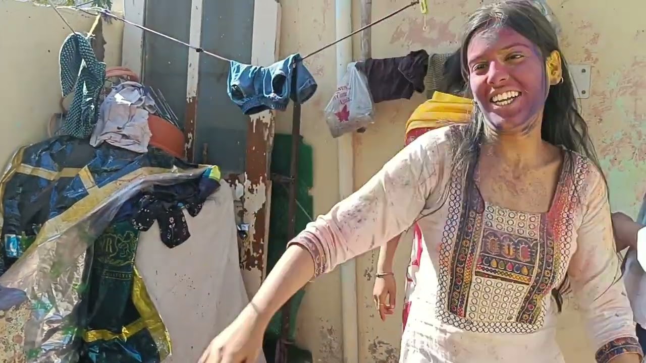 Holi per Bane sab Bhoot 😲🤪👻#fun #holispecial #delhi #love #masti #fullenjoy 