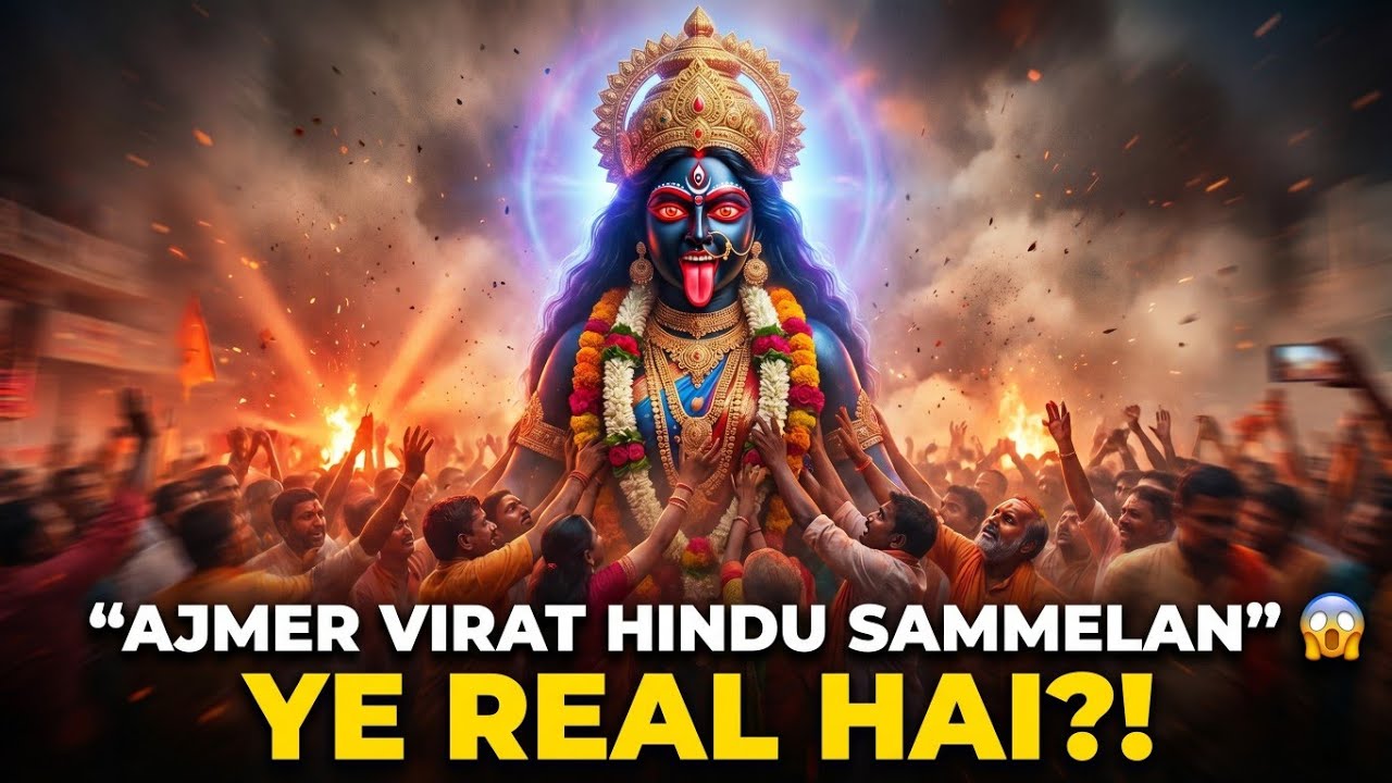 ||Ajmer Virat Hindu Sammelan Rally 🚩🙏🏻💯 😍Kali Mata Ka Akhada Jai Shree Ram🤩#ajmer #rally #vlog #like