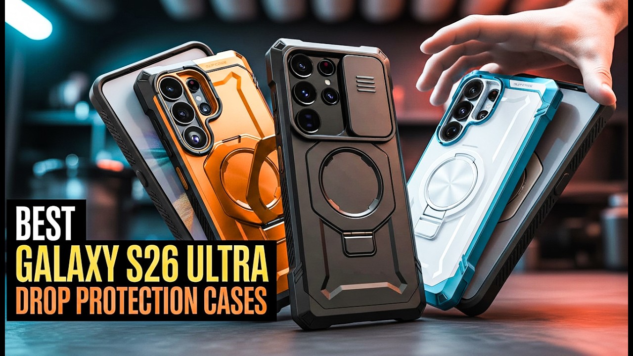 Top 11 Best Samsung Galaxy S26 Ultra Drop Protection Cases! ✅