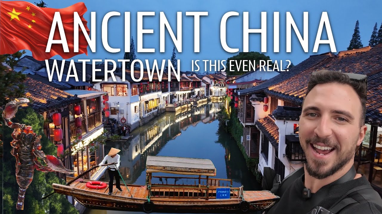 ASÍ ES la VENECIA DE CHINA – ZHUJIAJIAO, la ciudad antigua ACUÁTICA a SOLO 1 HORA de SHANGHAI 🇨🇳