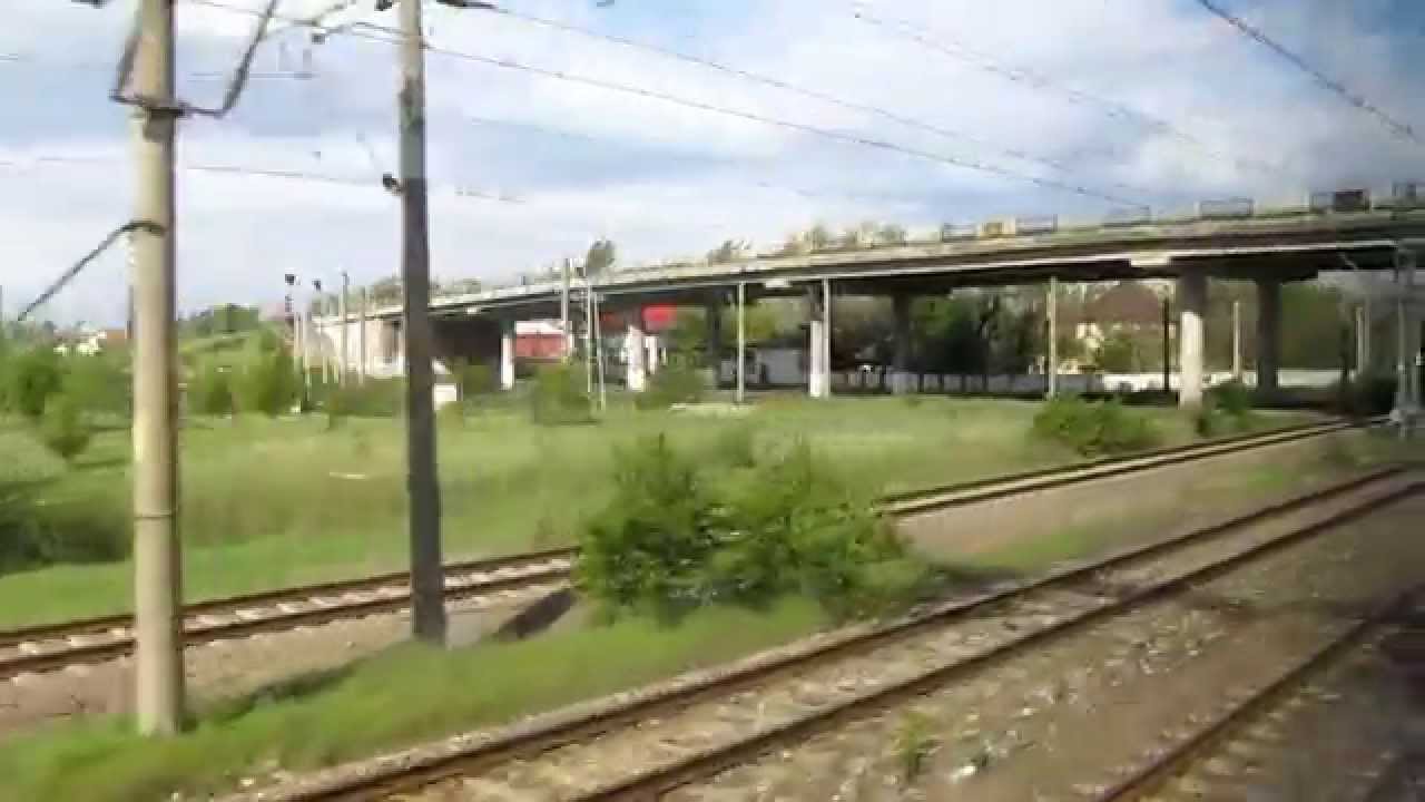Bucuresti - Buzau cu TE Acvila-full train ride-Zugfahrt
