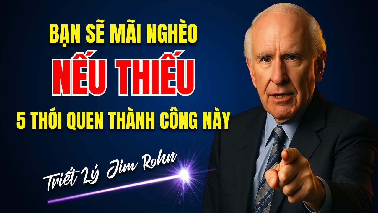 Bạn Sẽ Nghèo Mãi Nếu Thiếu 5 Thói Quen Thành Công Này | Triết Lý Jim Rohn