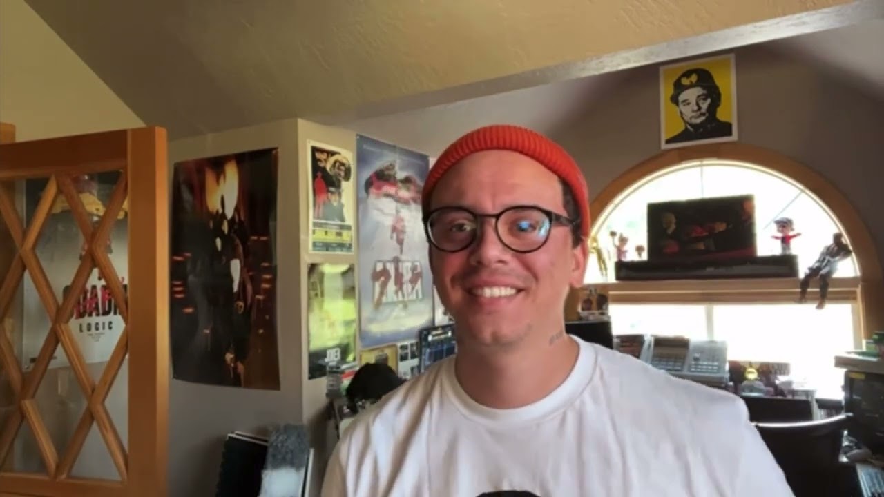 Logic previewing unreleased music on Twitch