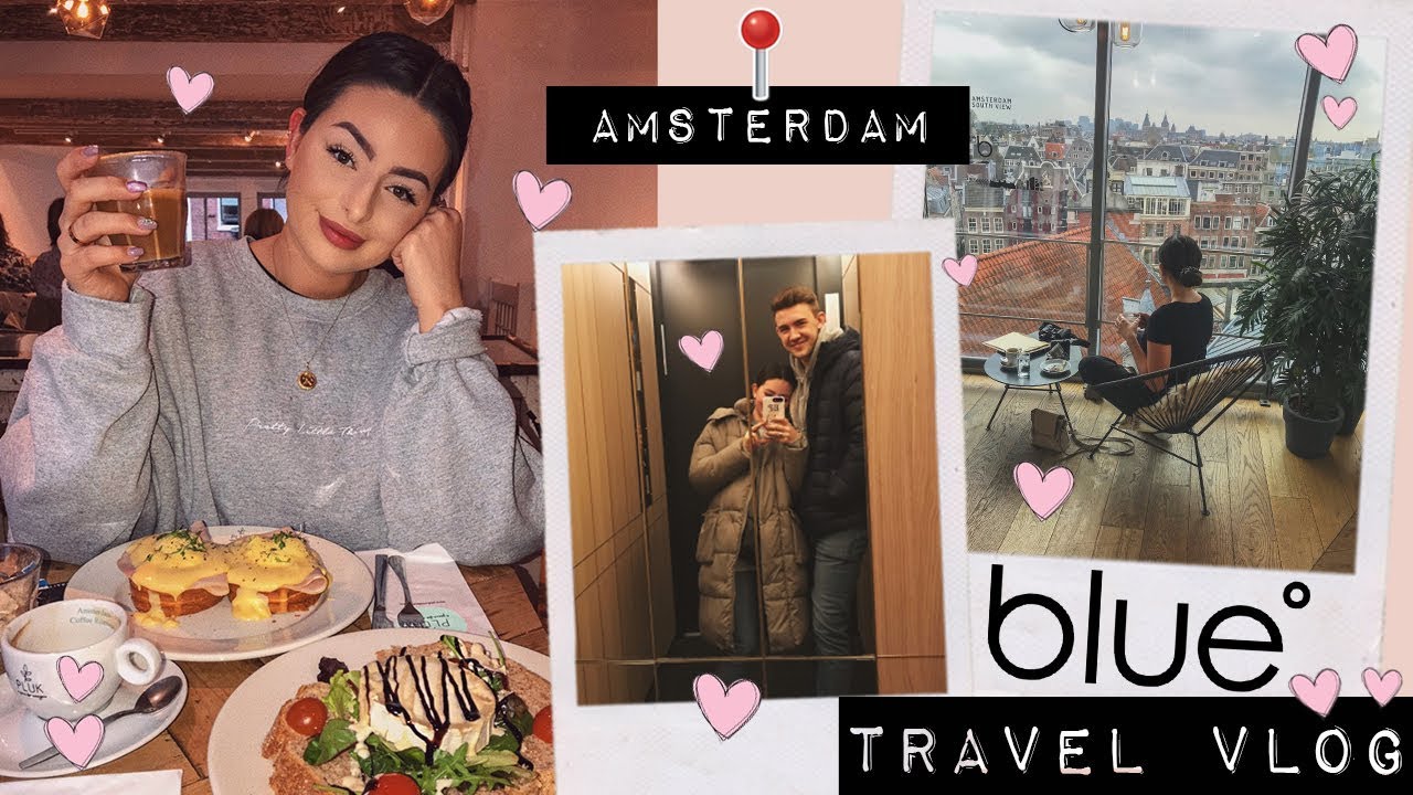 Exploring AMSTERDAM  😇w/ Bae • Birthday Vlog Day 2 | Emily Diane Philpott