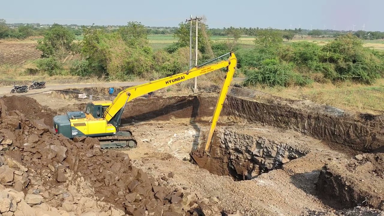 #hyundai #machine#long boom #ytvideos 