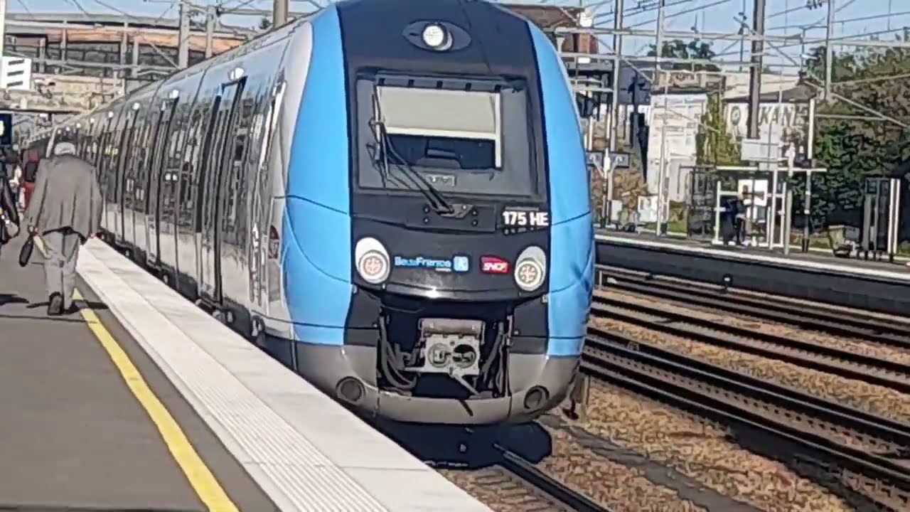 Ligne P à Vaires Torcy - Z 50000 et MI2N Partie 2