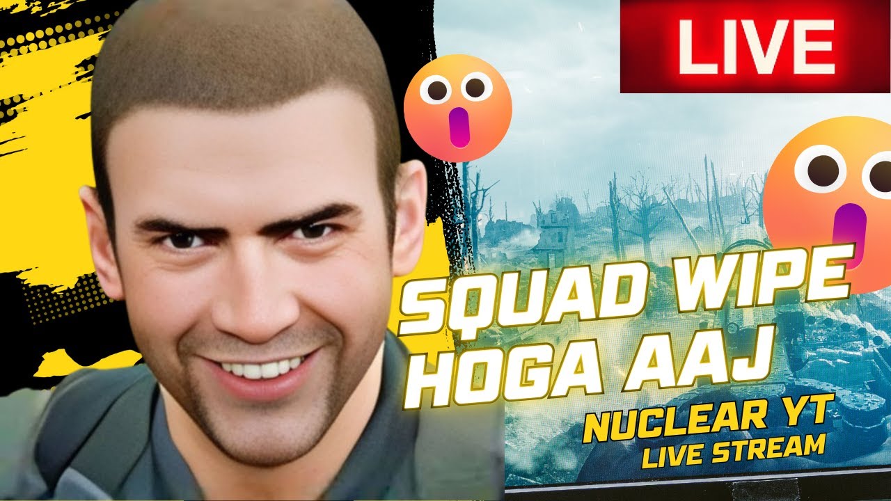 BGMI LIVE STREAM NUCLEARYTxLIVE