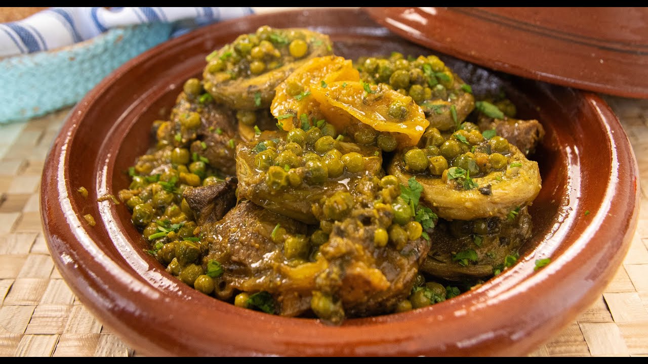 Tagine With Artichokes And Green Peas/ طاجين القوق والبازلاء الخضراء - CookingWithAlia - Episode 861